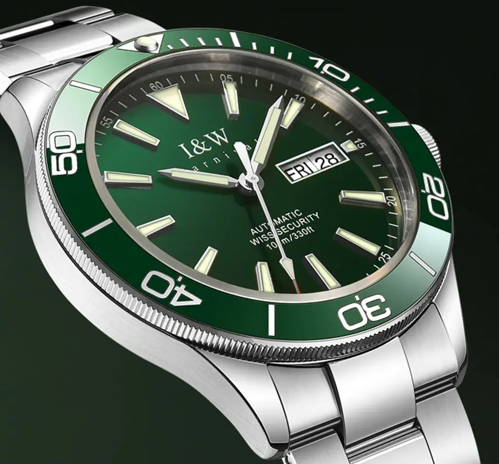 Наручний годинник чоловічий Carnival Diver 10 Bar Сріблястий (3496) - фото 3