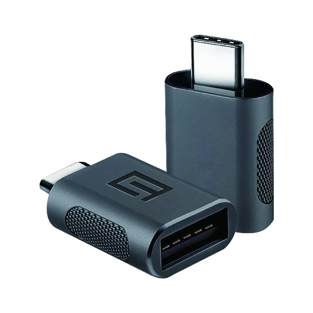 Дата кабель OTG USB-C to USB-A Space Grey Armorstandart (ARM69356) - фото 2