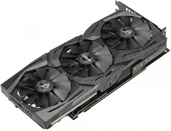 Відеокарта ASUS RTX 2070 8Gb ROG Strix (ROG-STRIX-RTX2070-8G-GAMING) (ROG-STRIX-RTX2070-8G-GAMING_) (GDDR6, 256 bit, PCI-E 3.0 x16) Б/в - фото 3