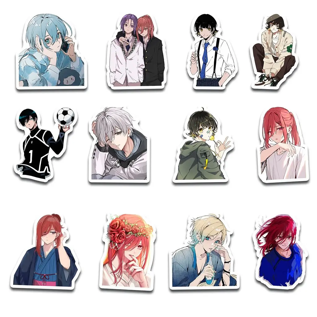 Стікерпак GeekLand Blue Lock 45 штук (SP BL 01) - фото 5