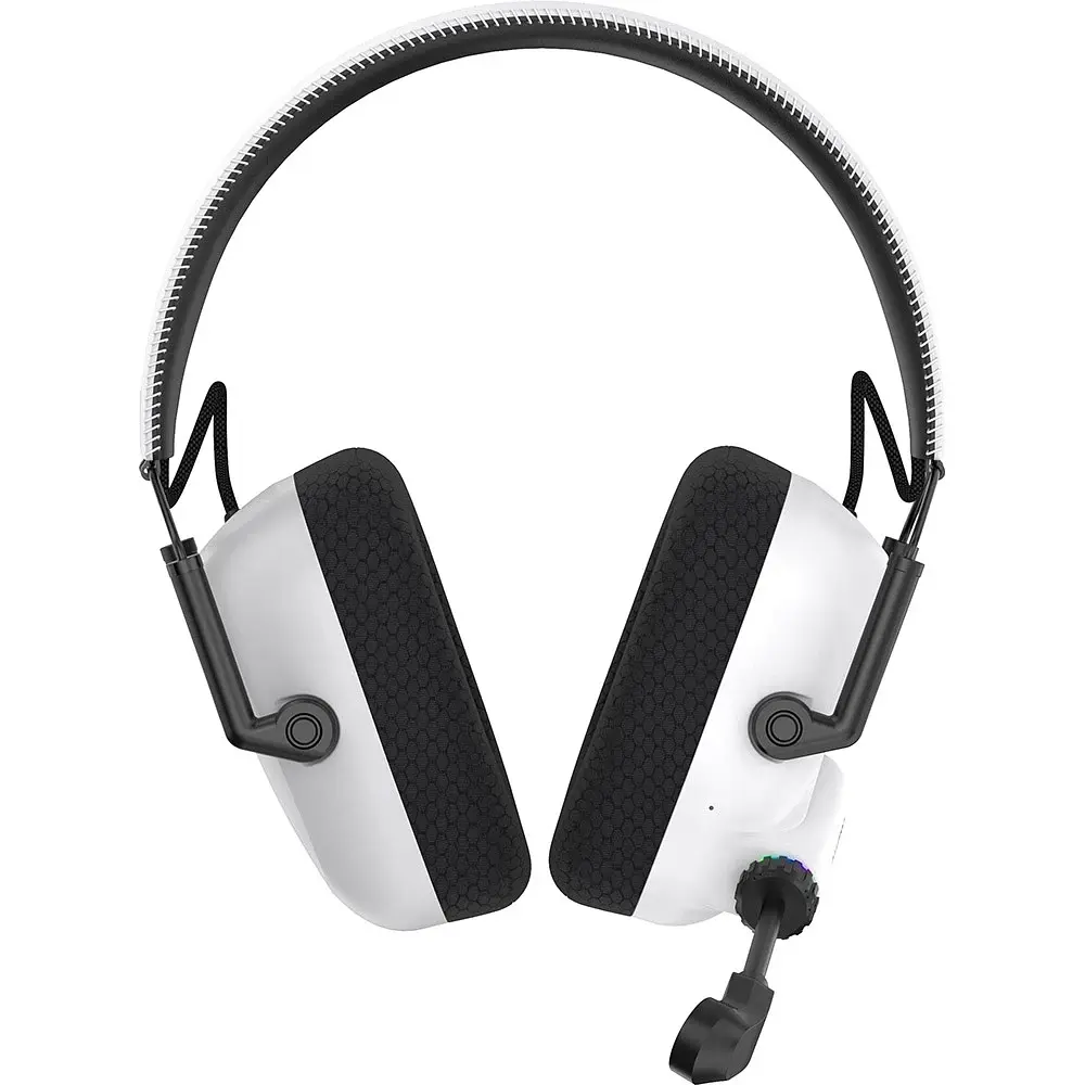 Bluetooth Stereo GamePro Genesis Mercury Pro 3-Mode White (HSW120W) UA