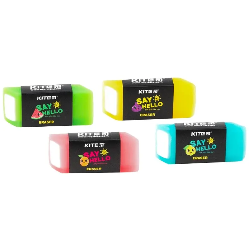Гумка Kite Juicy асорті (24) K21-373