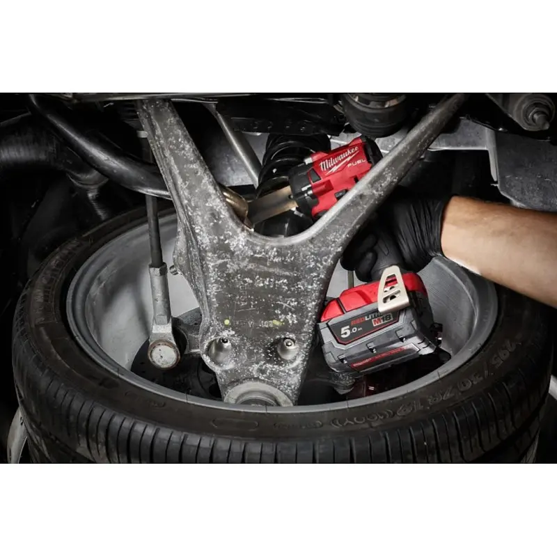 Гайковерт акумуляторний безщітковий 1/2'' MILWAUKEE, M18 FIW2P12-502X, 339Нм, з піном - фото 6
