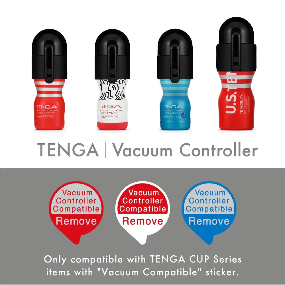Вакуумна насадка Tenga Vacuum Controller (без мастурбатора), 15х6 см - фото 4
