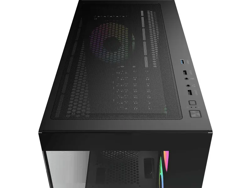 Корпус OCYPUS Gamma C72 ARGB Black (GAMMA-C72-BKD400XX-GL) - фото 7
