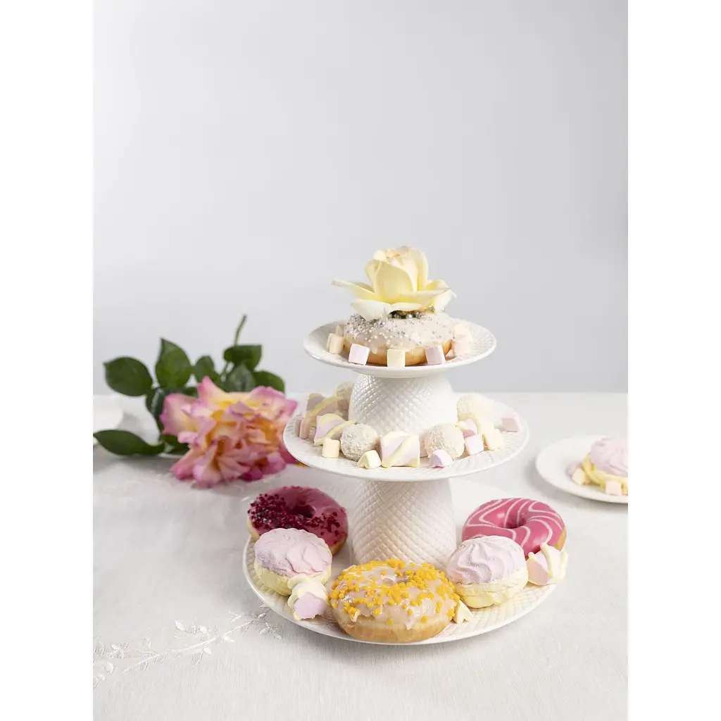 Набор фарфоровых обеденных тарелок Krauff из коллекции Лизы Глинской 27 см 4 шт. (21-316-007) - фото 10