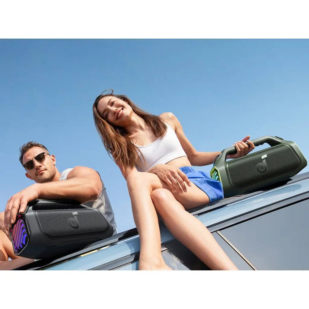 Портативна акустика SoundCore Boom 2 Plus Black (A3134011) [136163] - фото 5