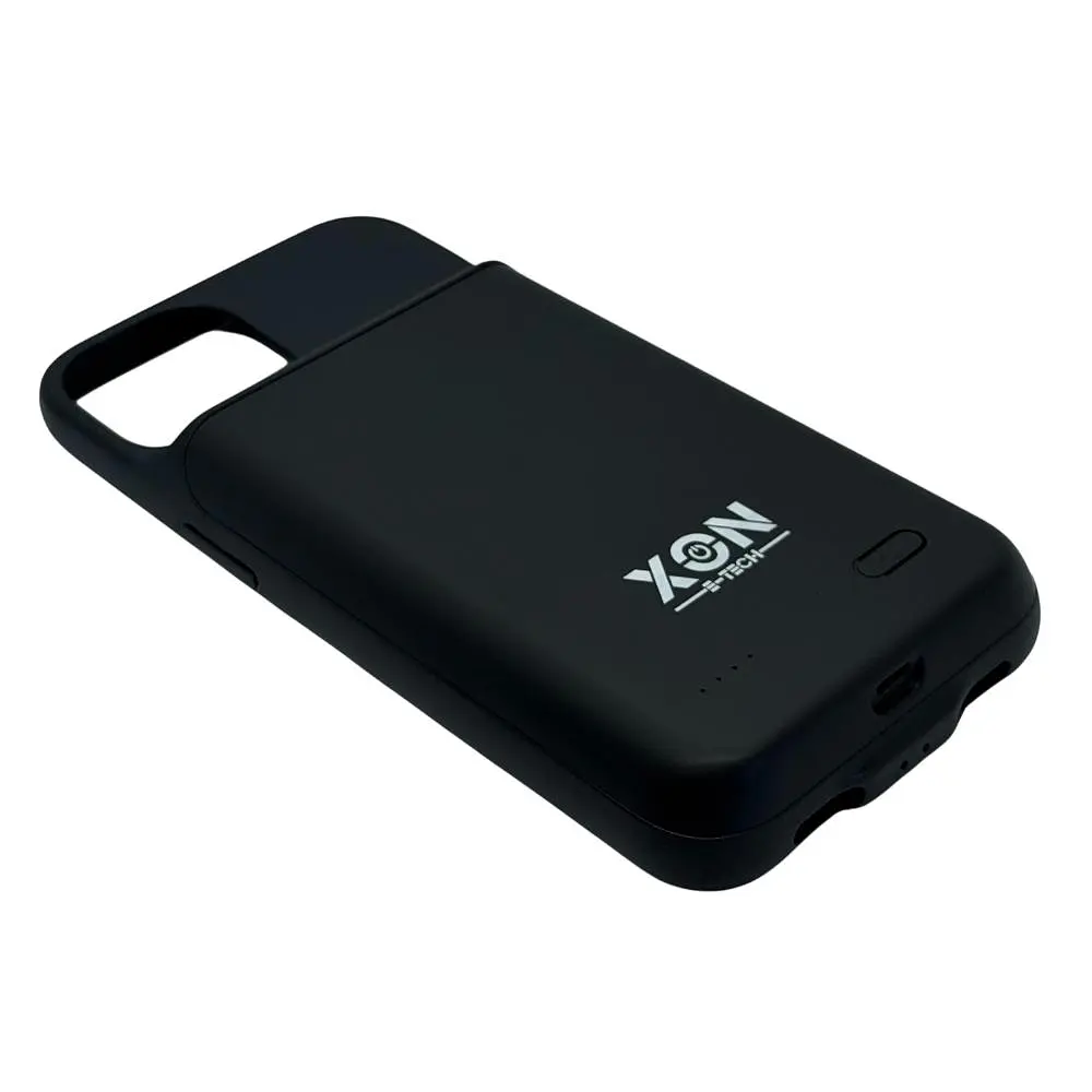 Чохол-акумулятор XON PowerCase для iPhone 13 / 14 5000 mAh Чорний (PCBS1113150B 4739) - фото 4
