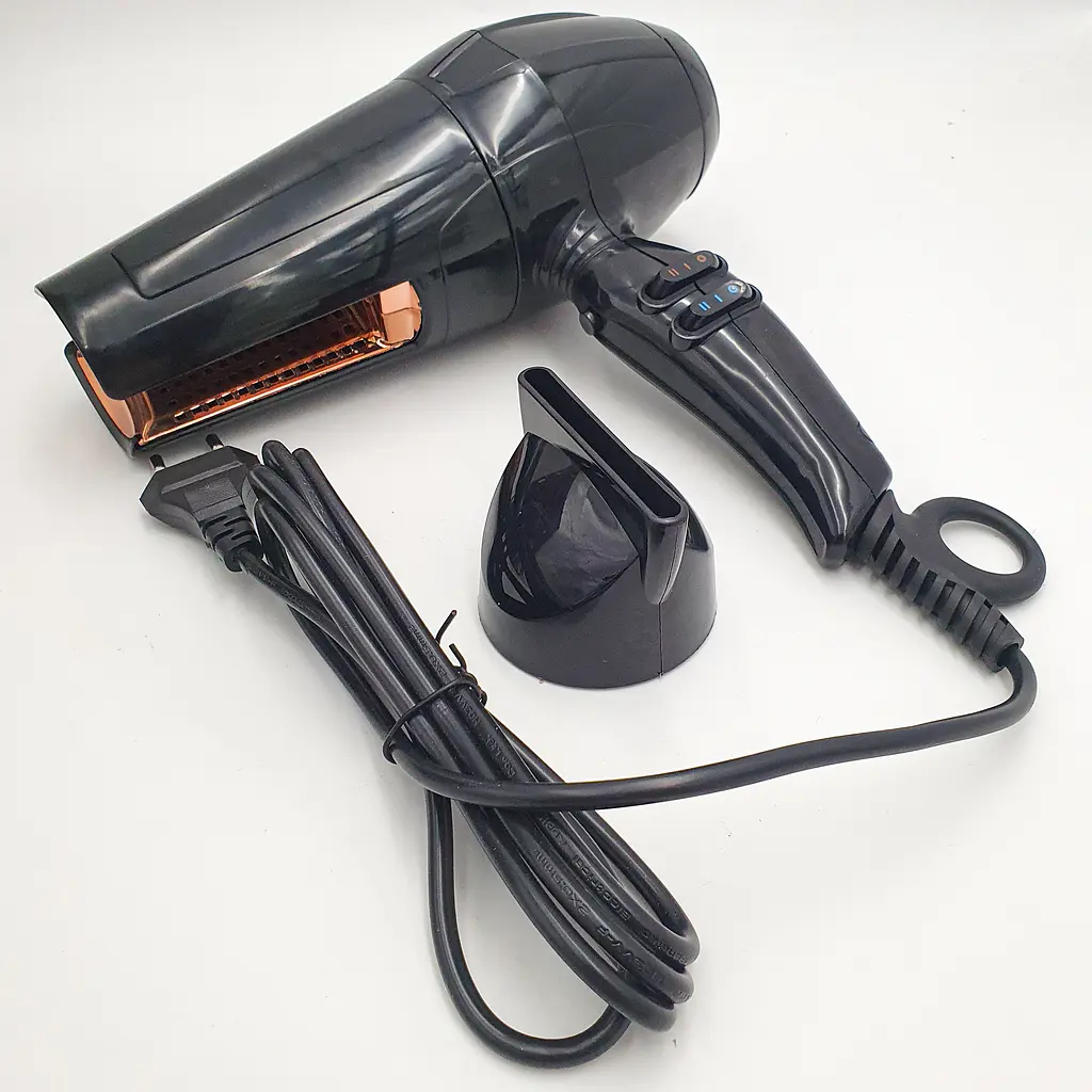 Фен стайлер для волосся сушка локонів 2200Вт UKC Salon 360 Surround MA-8815 чорний
