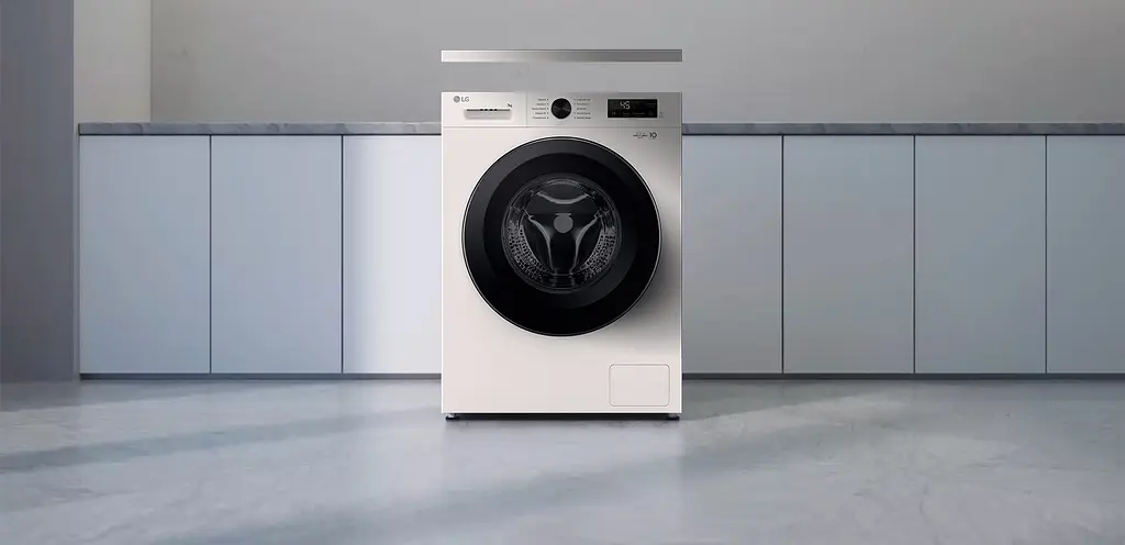 Пральна машина LG фронтальна, 7кг, 1200, A+++, 44см, дисплей, пара, інвертор, білий (F2Y1HS6W) - фото 2