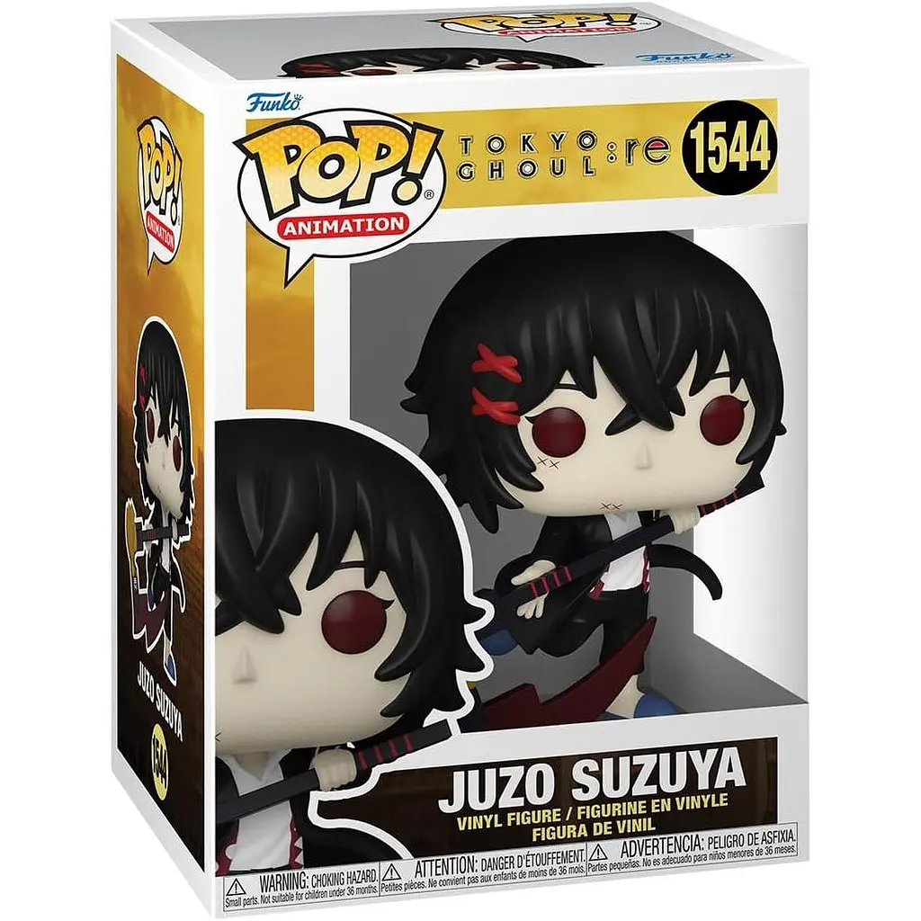 Фигурка Funko Pop Джузо Сузуя Токийский гуль Juzo Suzuya Tokyo Ghoul: Re 10 см JS TGR 1544 - фото 3