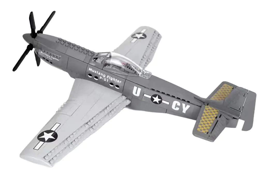 Конструктор Военный Самолет 256 элементов Ramiz - фото 4