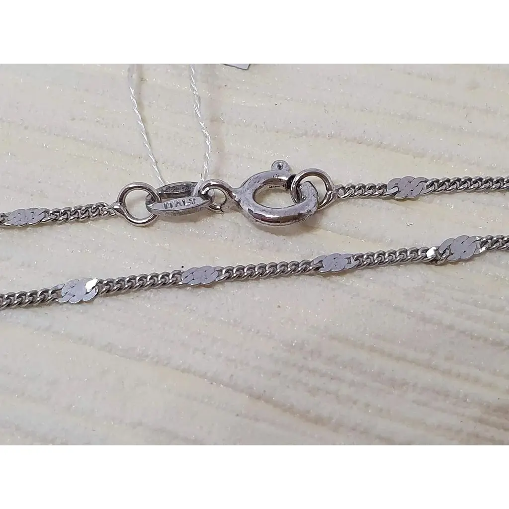 Серебряная цепочка Аметист 01035П-Р 40 - фото 2