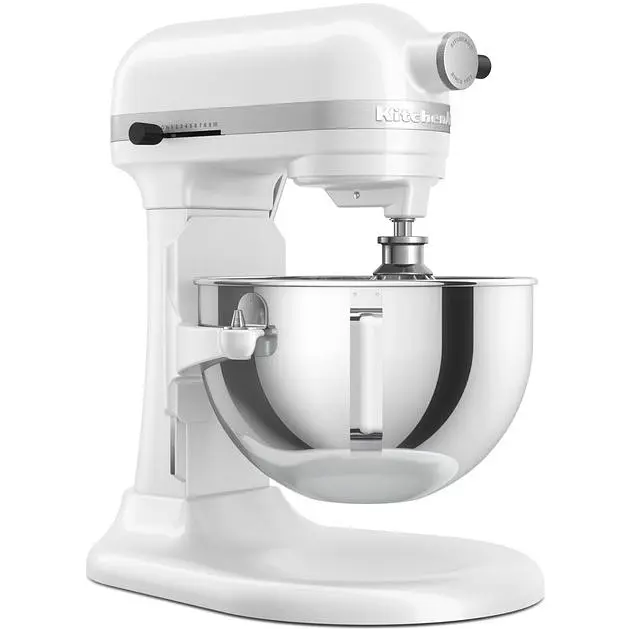 Кухонная машина KitchenAid Heavy Duty 5KSM55SXXEWH с подъемной чашей 5.2 л белая (5KSM55SXXEWH) - фото 4