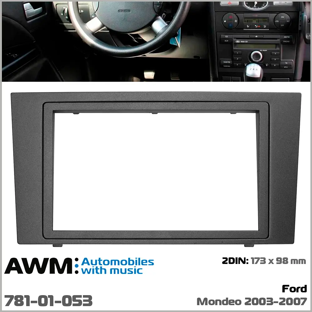 Переходная рамка Ford Mondeo AWM 781-01-053 - фото 4