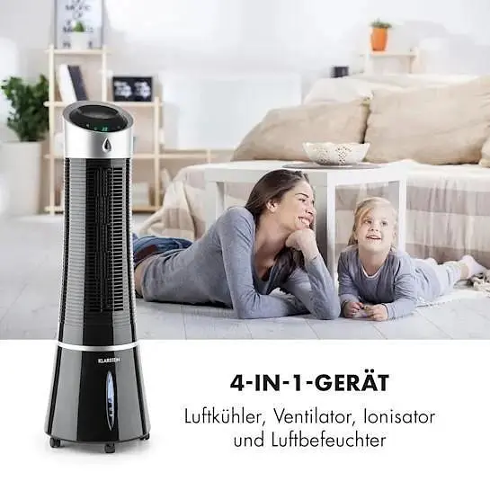 Мобильный кондиционер-вентилятор Klarstein Skyscraper Ice 4 в 1 (10029328) - фото 3