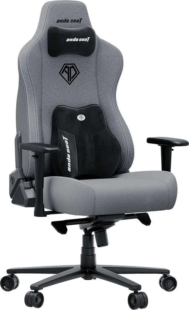 Ігрове крісло Anda Seat Novis Plus Fabric Grey Size XL (AD23YC-XL-01-G-F-G04)