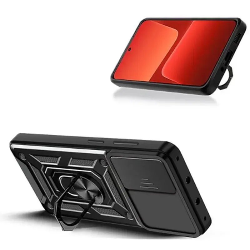 Чохол до мобільного телефона BeCover Military Poco M5 4G Black (709121) - фото 4