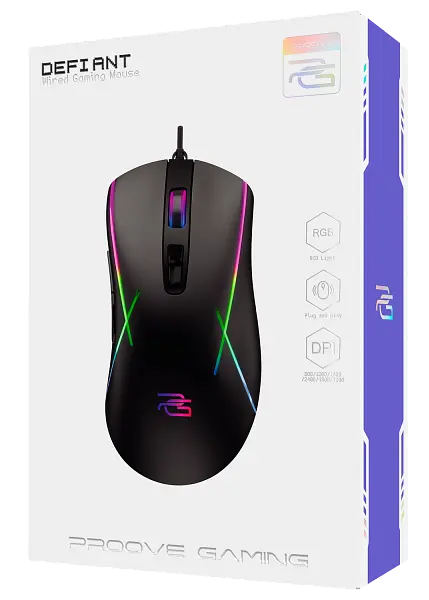 USB миша Proove Gaming Defiant black (CMDE00000102) - фото 7