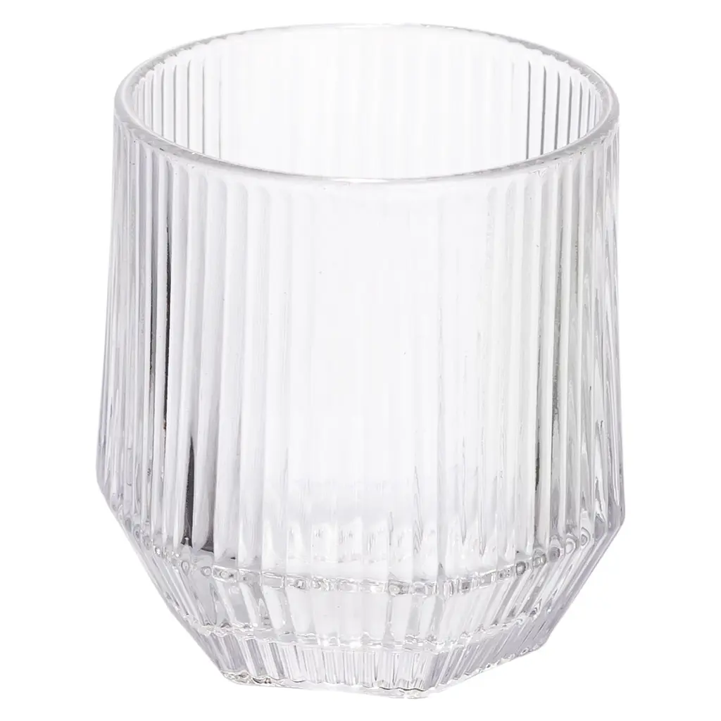 Набор стаканов 6 шт по 250 мл для напитков Прозрачный Yiwu HP-19-LJB-1 - фото 2