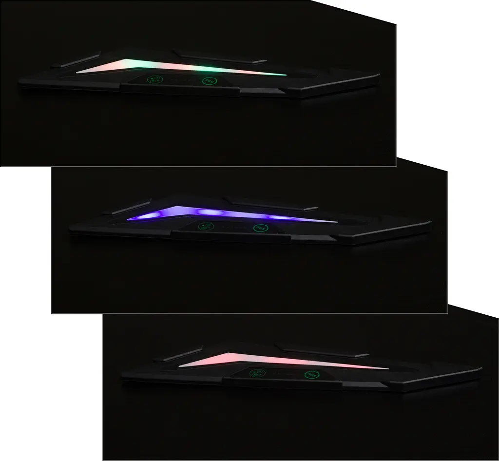 Геймерський комп'ютерний стіл GT Racer T-1211, 120x60x73 Black (T-1211 (120x60x73) Black) - фото 10