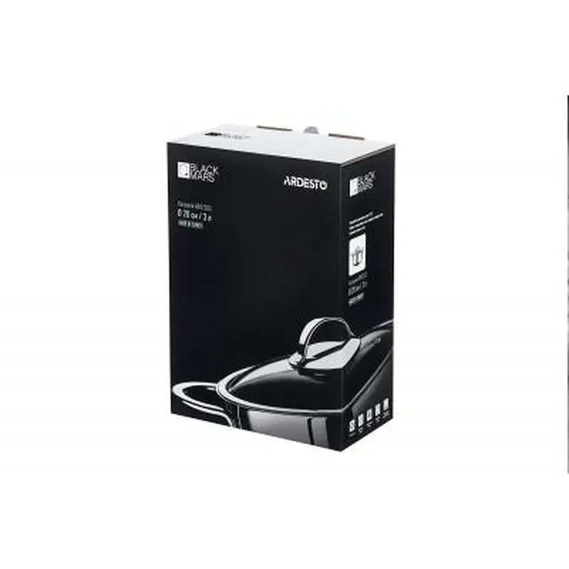 Каструля ARDESTO Black Mars 3,0 л (AR0730S) - фото 7
