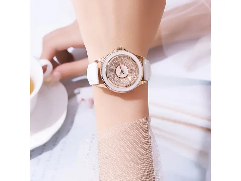 Жіночий наручний годинник 2172RGWT Rose Gold-White Skmei acs0030199 - фото 4