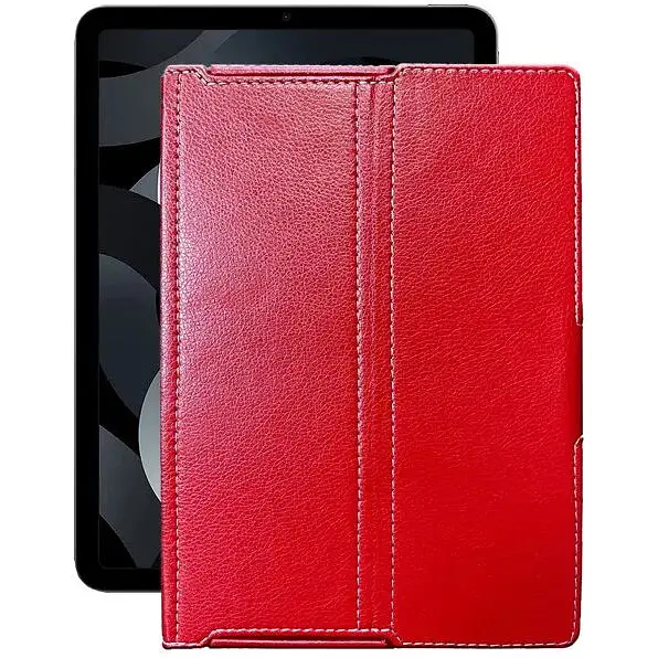 Чехол StatusCASE из экокожи для планшета Apple iPad Air 5 2022 Красный - фото 1