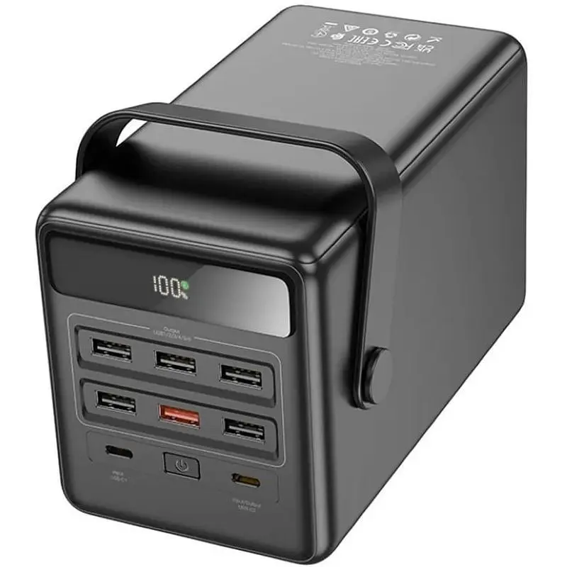 Батарея Hoco DB03 22.5W 100000mAh Black - фото 2