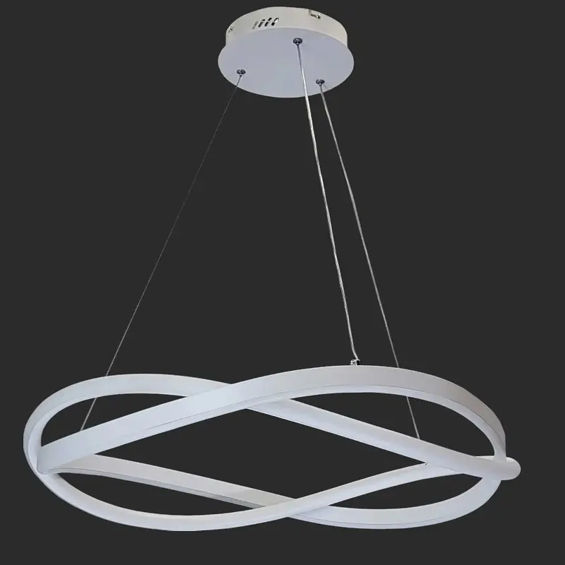 Стильна підвісна LED-люстра Art 2463/800 WH - фото 4