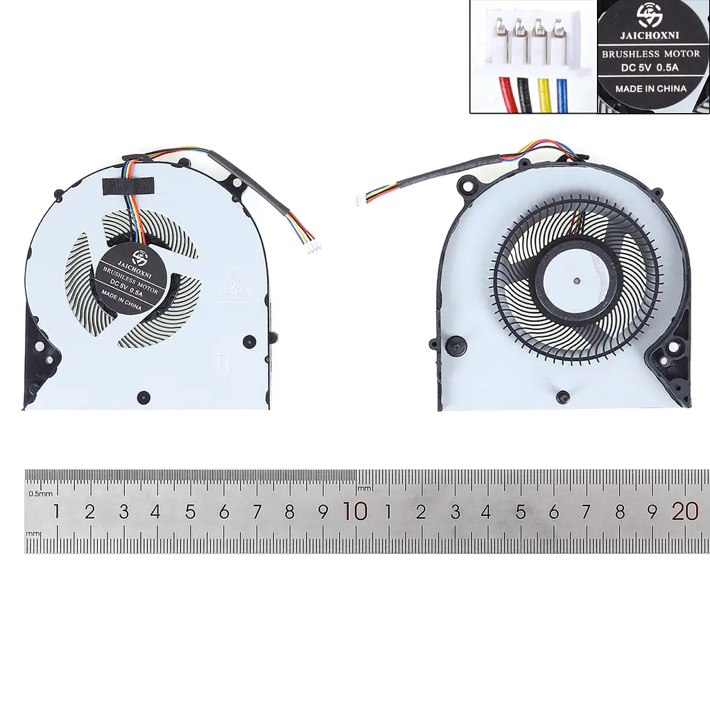 Вентилятор для HP EliteBook 755, 850 G3 G4 (821185-001, 821184-001, EG50050S1-C770-S9A, 6043B0178601) - фото 3