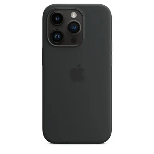 Силіконовий чохол CasePro Silicone Case with MagSafe Midnight для iPhone 14 Pro - фото 4