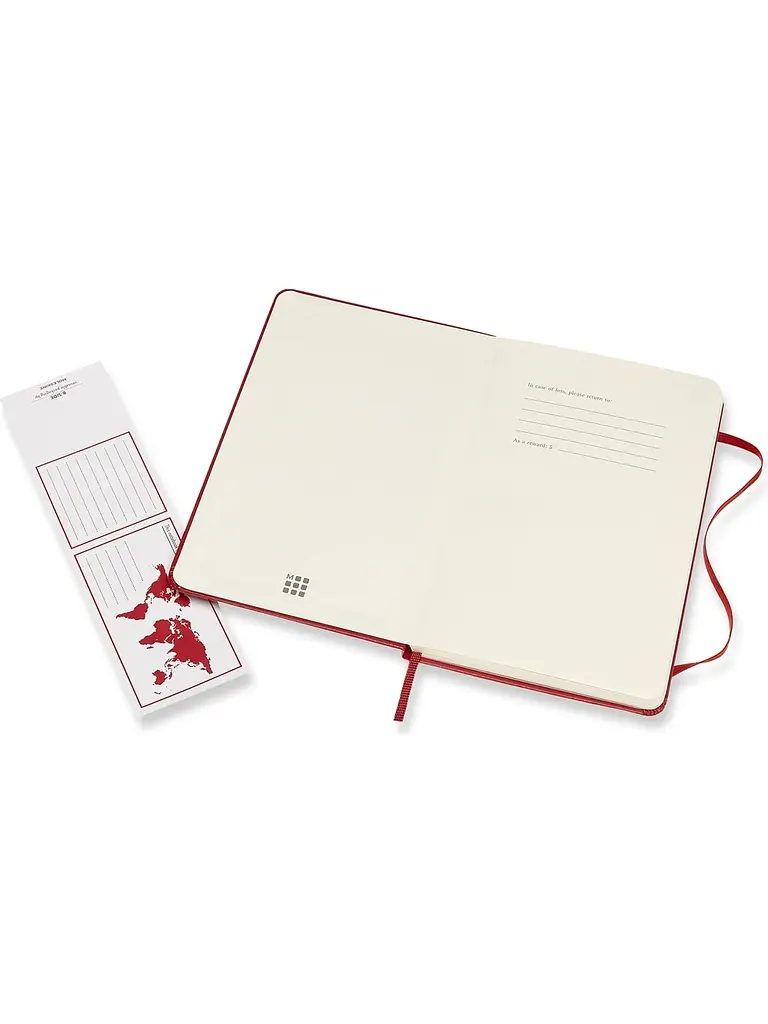 Записник Moleskine Classic медіум, Лінійка Червоний (QP050F2) - фото 3
