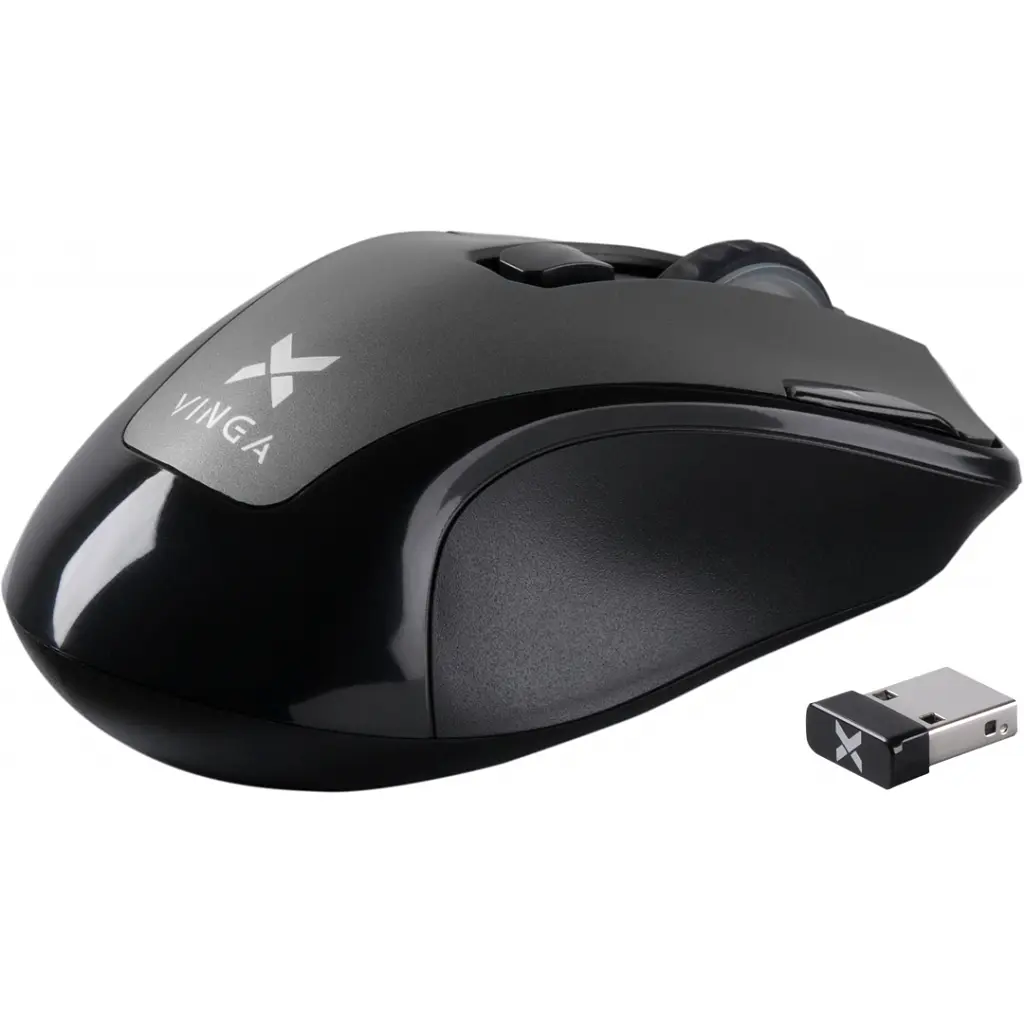 Мишка Vinga MSW-527 gray - фото 2
