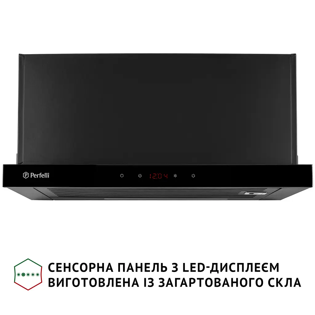 Витяжка телескопічна PERFELLI ISEO 6PSF NERO - фото 2