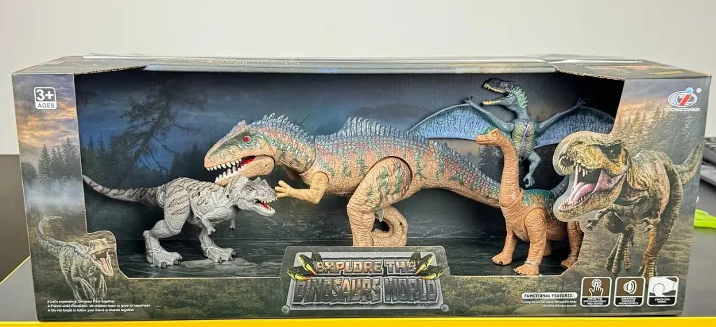 Набір фігурок динозаврів «Світ доісторичних динозаврів», Dino Toys - фото 2