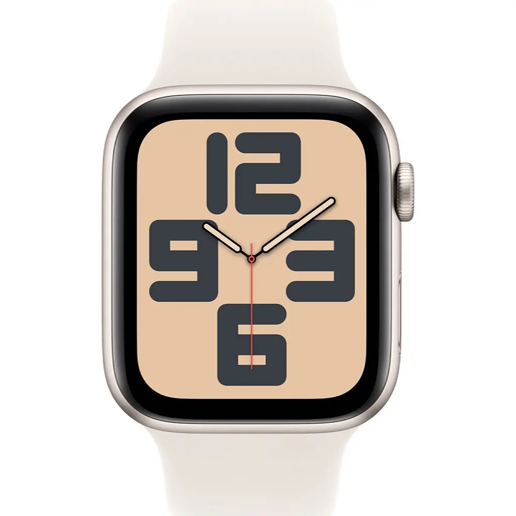 Смарт-часы Apple Watch SE 2 GPS 44mm Starlight Aluminium Case with Starlight Sport Band M/L 2024 (MXEV3) [123345] - фото 2