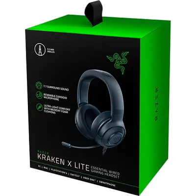 Наушники Razer Kraken X Lite (RZ04-02950100-R381/R3M1) - фото 6