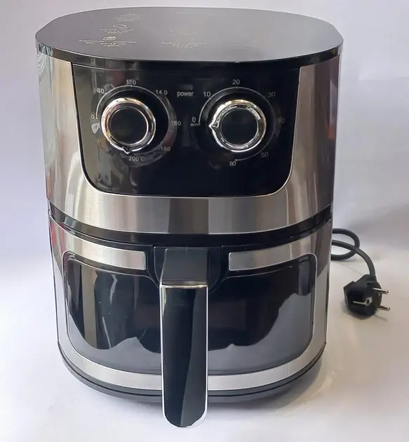 Аерофритюрниця Rainberg 8 л 4200 Вт чорна RB-2269 - фото 2