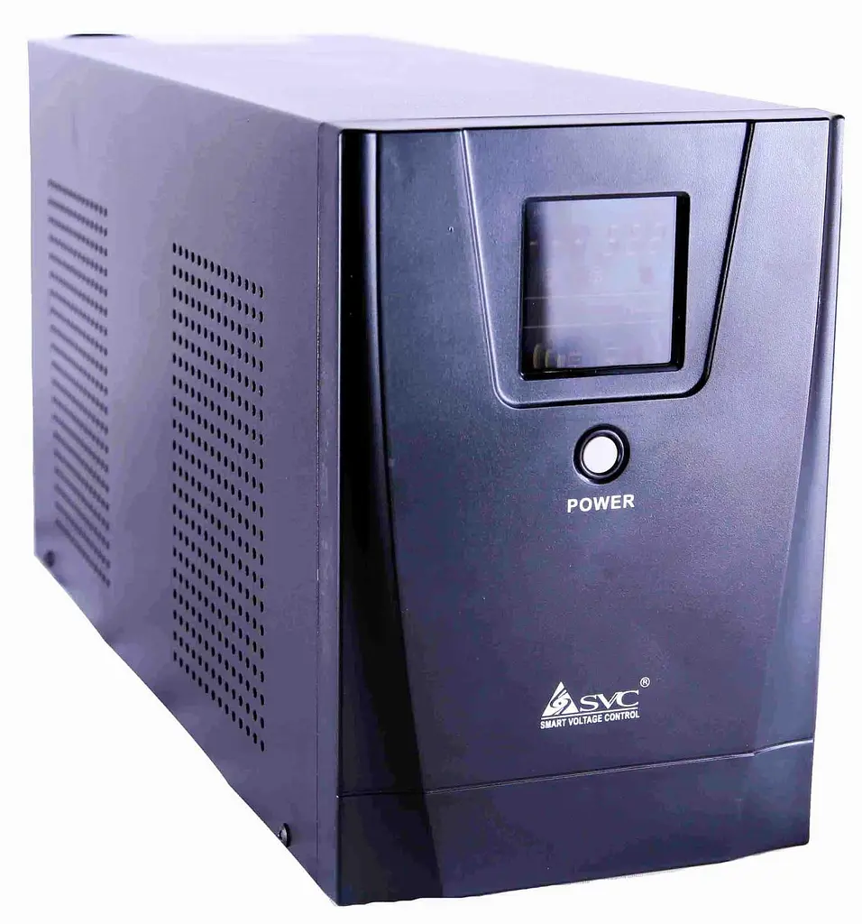 Джерело безперебійного живлення SVC 2000 ВА / 1600 Вт / 9 А*ч (SL-2KS-LCD)