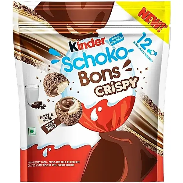 Цукерки Kinder Schoko-Bons Crispy 67г - фото 5