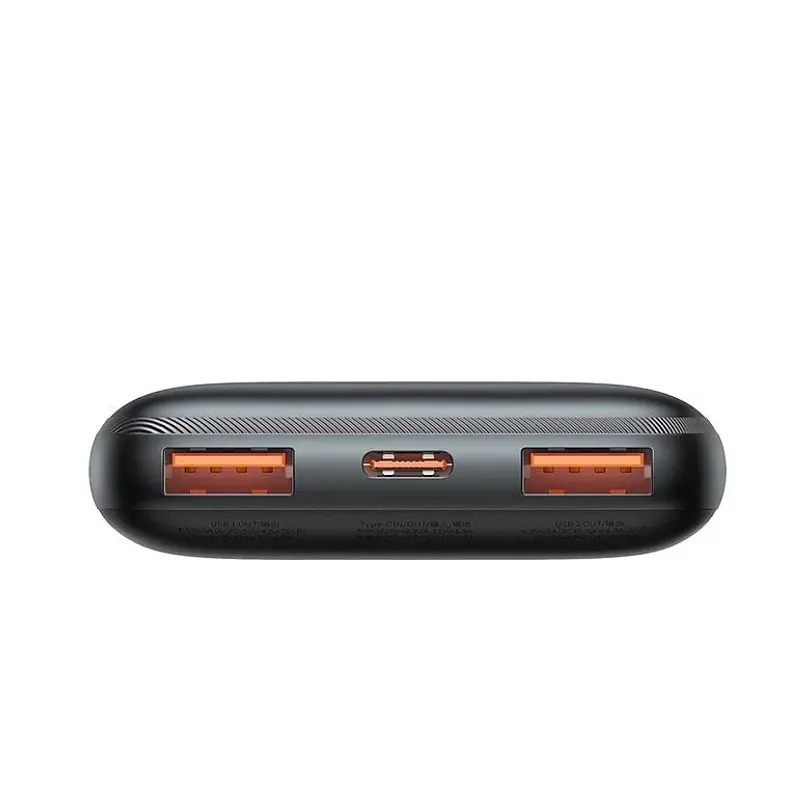 Power Bank Baseus Bipow Pro Digital Display Fast Charge 10000mAh 20W (Type-C cable) Black (PPBD040101) - фото 2