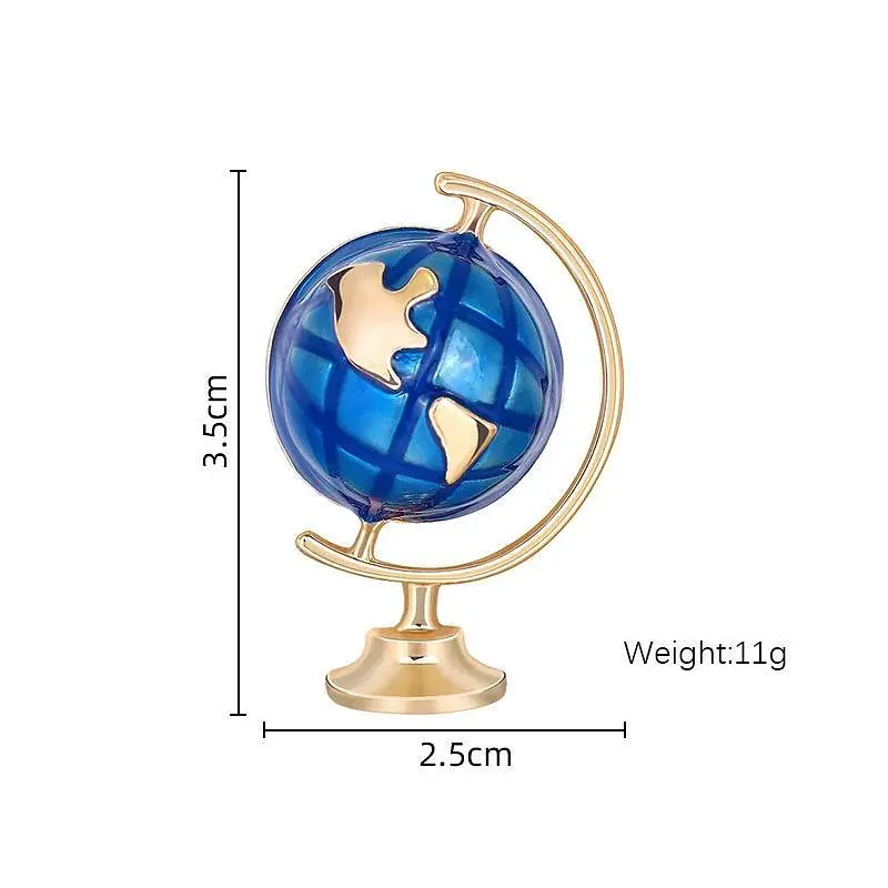 Брошка Глобус (158511327) - фото 2