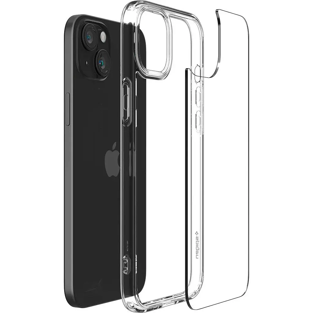 Чохол Spigen Ultra Hybrid для Apple iPhone 15 Crystal Clear (ACS06793) [92147] - фото 8