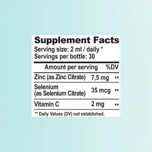 Селен-цинк Nano Pure Labs Simply Science Bioavailable Selenium-Zink SE ZN 60 мл - фото 7