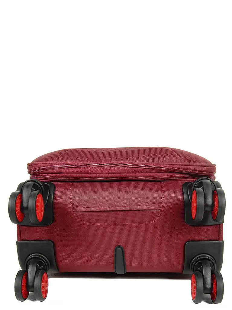 Валіза Малий (S) тканинний на 4 колесах Airtex 825 27 л 55х35х20 см Бордовий - фото 7