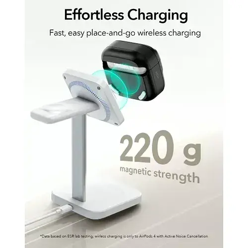 Чехол с ремешком ESR Pulse FlickLock Case HaloLock для AirPods 4 2024 Green (1C0130502) - фото 6