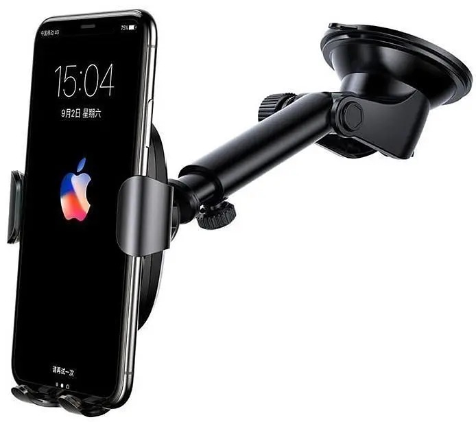 Автомобільний тримач холдер із БЗУ Baseus Wireless Fast Charger Gravity Car Mount - фото 3