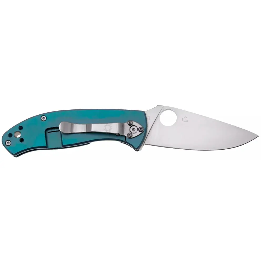 Ніж Spyderco Tenacious Titanium Blue - фото 2
