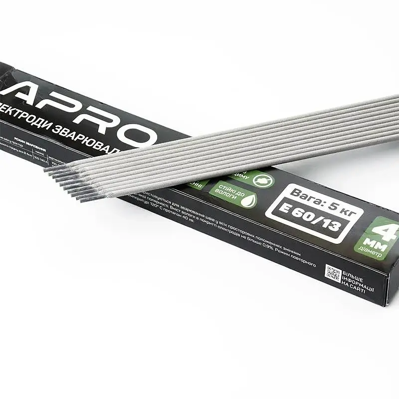 Електроди зварювальні Apro Е 60/13 AC/DC 5 кг 4 мм 30412 - фото 3